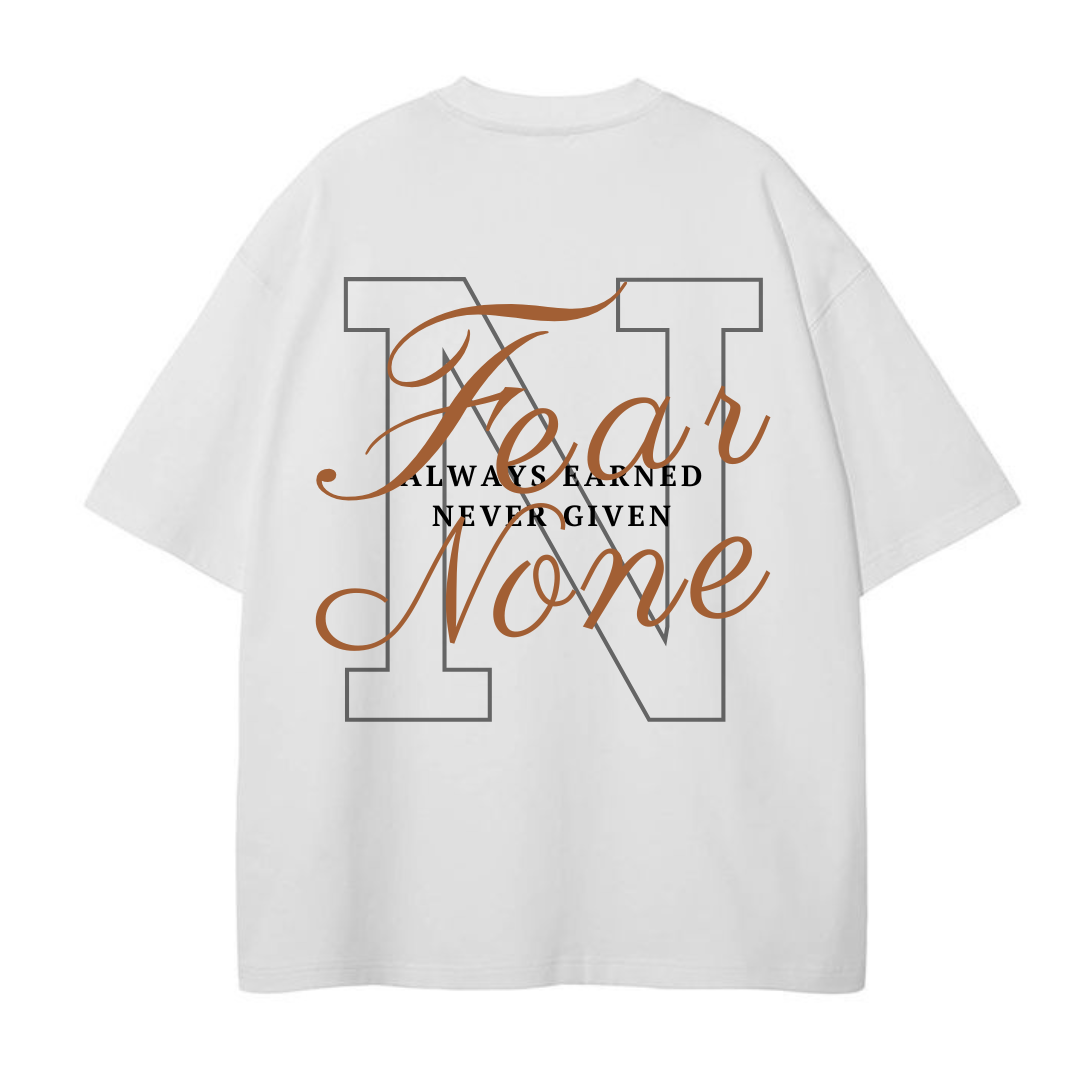 Fear None Oversized T-shirt