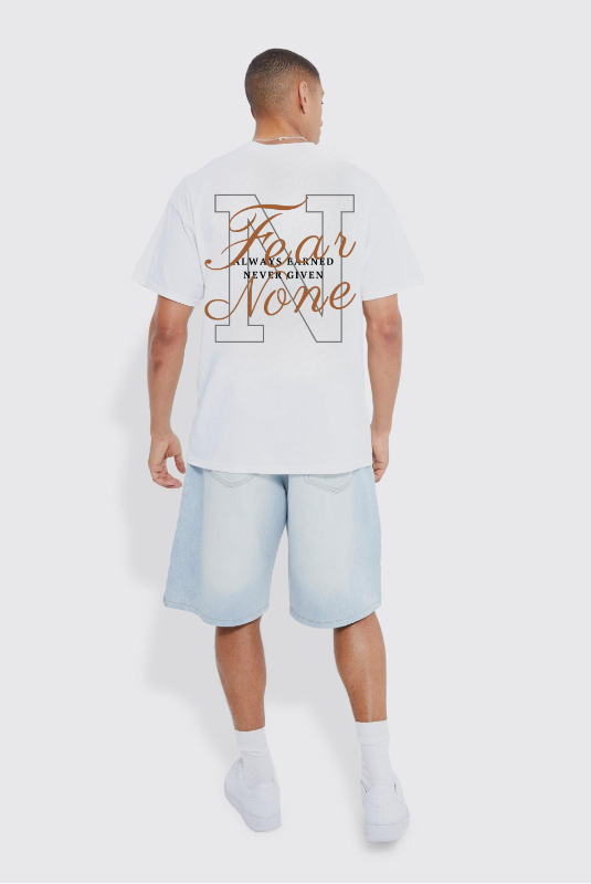 Fear None Oversized T-shirt