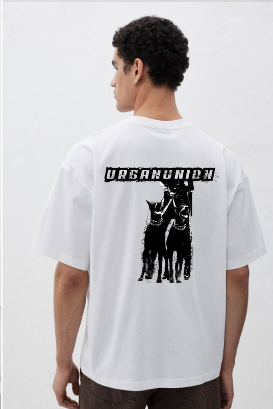 Dog Oversized T-shirt (White)