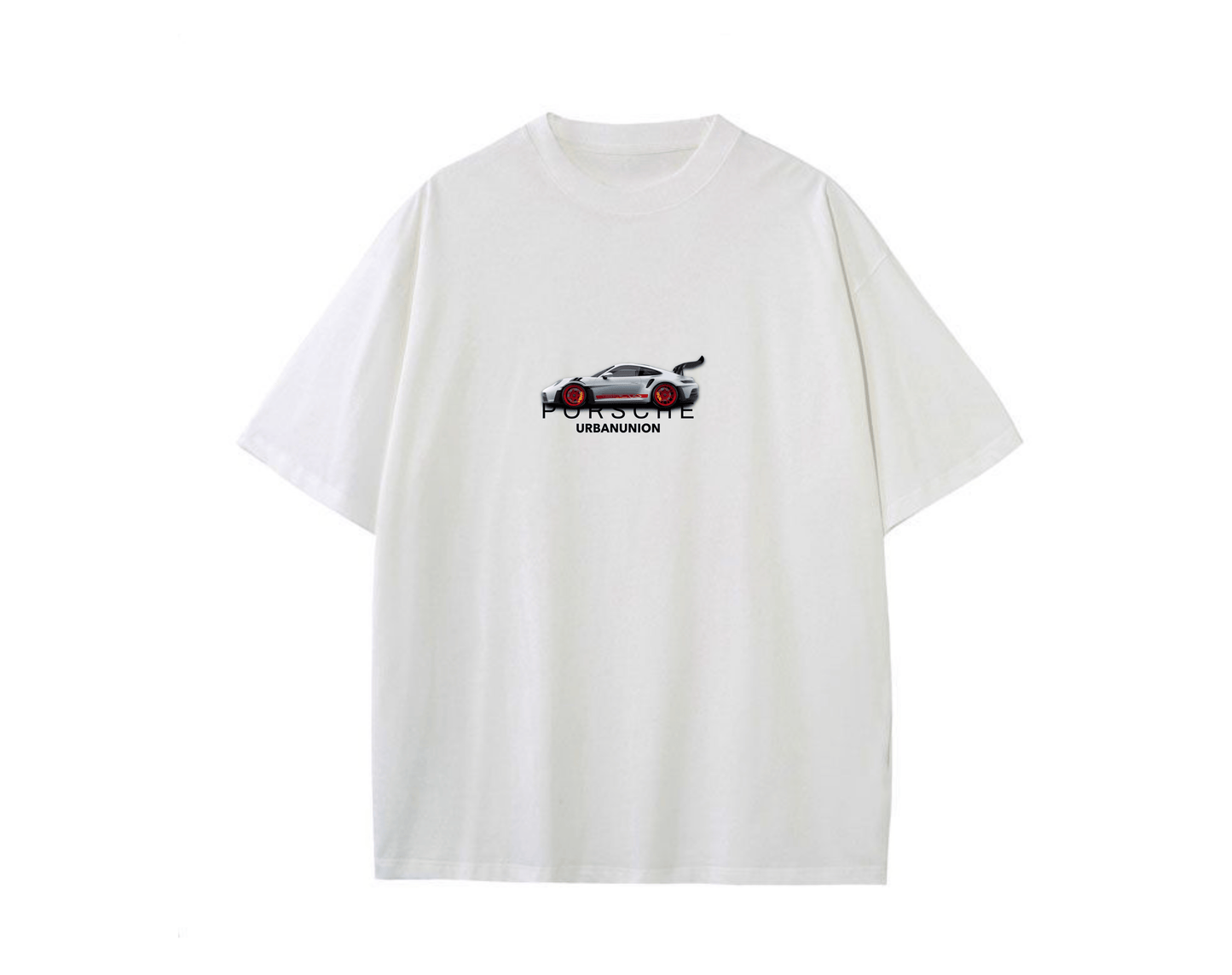 Porsche Oversized Tee (White)